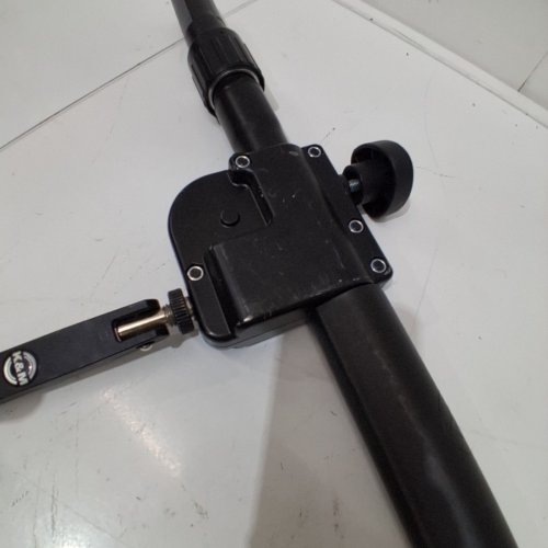 K&M HAND CRANK MIC STAND POST - BLACK (POST ONLY) image 5