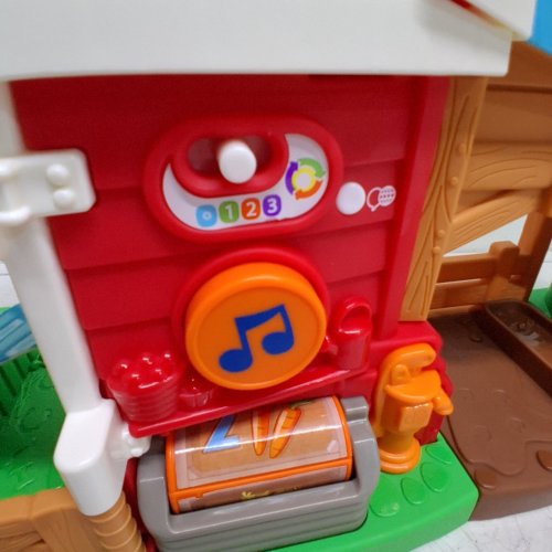 FISHER-PRICE LITTLE PEOPLE TODDLER TOY CARING FUN ANIMAL FARM PLAYSET - AGES 1+ - MULTICOLOR (MODEL: JNB87-9564) image 4