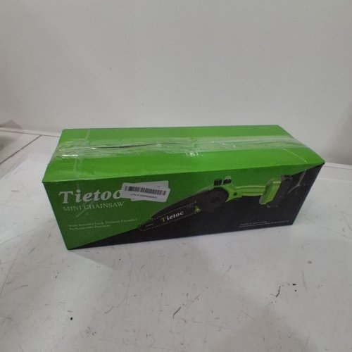 TIETOC 6" CORDLESS MINI HANDHELD CHAINSAW WITH 21V BATTERY - 880W - GREEN image 5