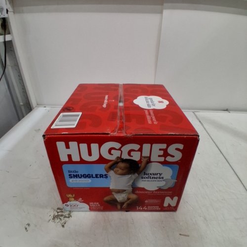 144PK HUGGIES DISNEY BABY LITTLE SNUGGLERS BABY DIAPERS - SIZE NEWBORN (UP TO 10LB) - DISNEY WINNIE THE POOH (MODEL: 55737-N) image 2