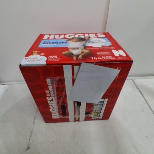 144PK HUGGIES DISNEY BABY LITTLE SNUGGLERS BABY DIAPERS - SIZE NEWBORN (UP TO 10LB) - DISNEY WINNIE THE POOH (MODEL: 55737-N) image 3