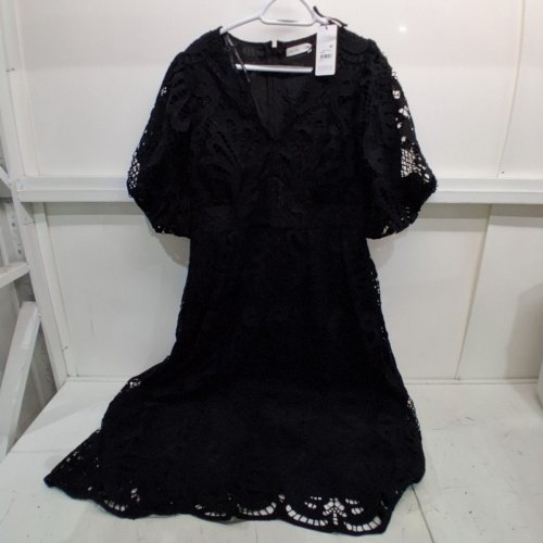 CITY CHIC KYLEE EMBROIDERED MIDI DRESS - SIZE: 16 - BLACK (STYLE: 00222749) image 2