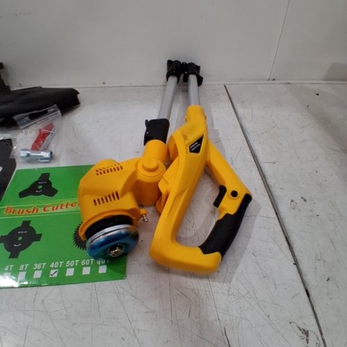 YUDARA 3-IN-1 CORDLESS STRING TRIMMER WEED WACKER & EDGER *TOOL ONLY* - FOLDING, 59", FITS DEWALT 20V BATTERY - YELLOW image 4