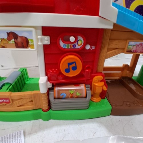 FISHER-PRICE LITTLE PEOPLE CARING FUN ANIMAL FARM PLAYSET - MULTICOLOUR - (MODEL: JGX61) image 2
