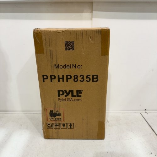 PYLE WIRELESS BLUETOOTH PORTABLE RECHARGEABLE PA SPEAKER - 8" - 5 V - 2 AMP - 300W MAX - BLACK (MODEL: PPHP835B) image 5