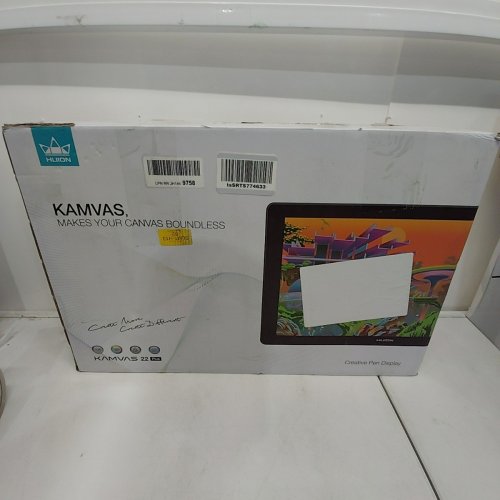 HUION DRAWING TABLET KAMVAS 22 PLUS - PEN DISPLAY. FULL LAMINATION SCREEN. 1200:1 CONTRAST RATIO. 140% SRGB GAMUT WITH ADJUSTABLE STAND AND USB-C TO USB-C CABLE (MODEL: GS2202) image 5