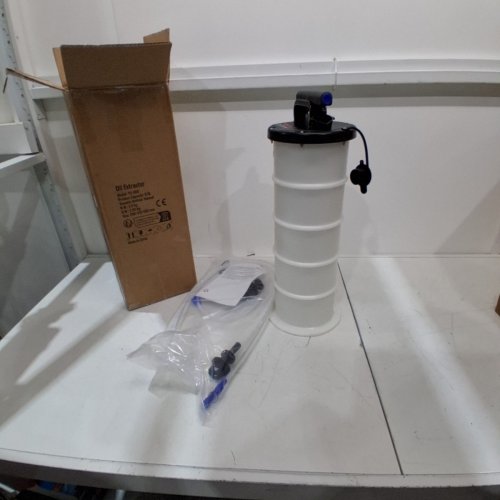 FLUID EXTRACTOR, PNEUMATIC/MANUAL OIL CHANGER VACUUM FLUID EXTRACTOR - 6.5L (MODEL: YS-088) image 2