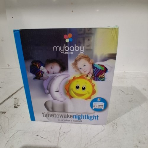 MYBABY SLEEP TRAINER TIME TO WAKE NIGHTLIGHT - WHITE / YELLOW (MODEL: MYB-N150) image 2