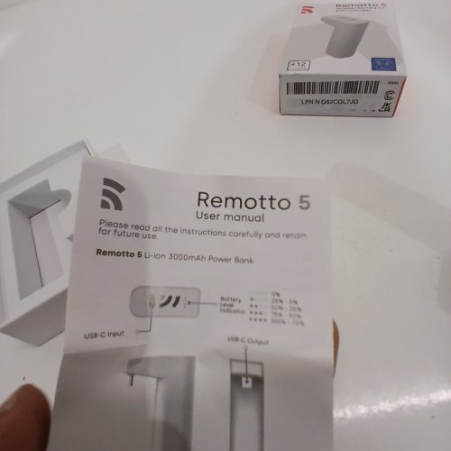 REMOTTO WIRELESS BATTERY FOR PS5 CONTROLLER - 3000MAH (MODEL: REMOTTO 5) image 2