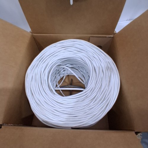 NEW YORK CABLES PLENUM NETWORKING CAT6 UTP CABLE- 1000FT - WHITE (ITEM: NYC-612) image 2