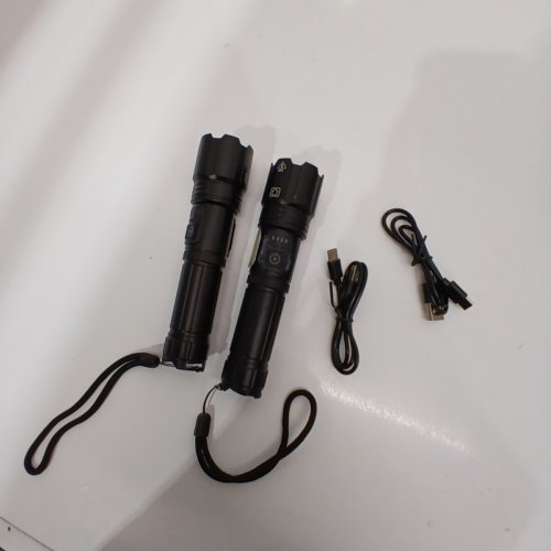 2PK POWER T STYLE RECHARGEABLE, WATERPROOF FLASHLIGHTS, 300000L - UP TO 1650FT image 3