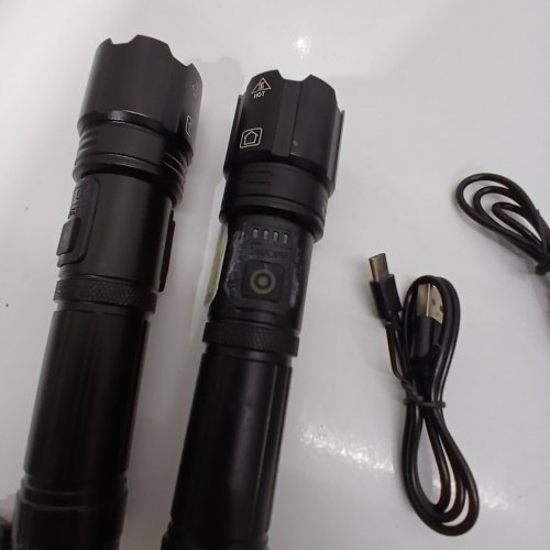 2PK POWER T STYLE RECHARGEABLE, WATERPROOF FLASHLIGHTS, 300000L - UP TO 1650FT image 4