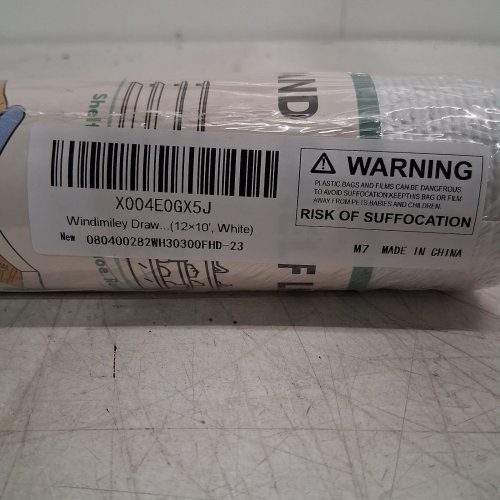 WINDIMILEY DRAWER AND SHELF LINER LINER - 12" X 10FT - WHITE image 2
