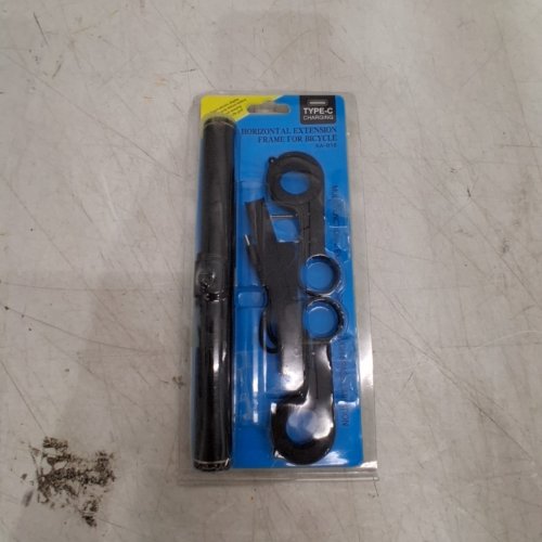HORIZONTAL BICYCLE EXTENSION FRAME WITH TYPE-C CHARGING - BLACK (STYLE: XA-818) image 6