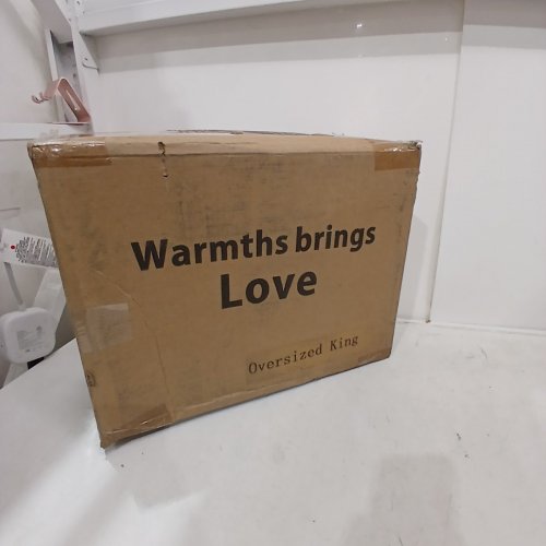 3PC WARMTH BRINGS LOVE WASHED COTTON DUVET BEDDING SET - OVERSIZED KING - BEIGE image 4