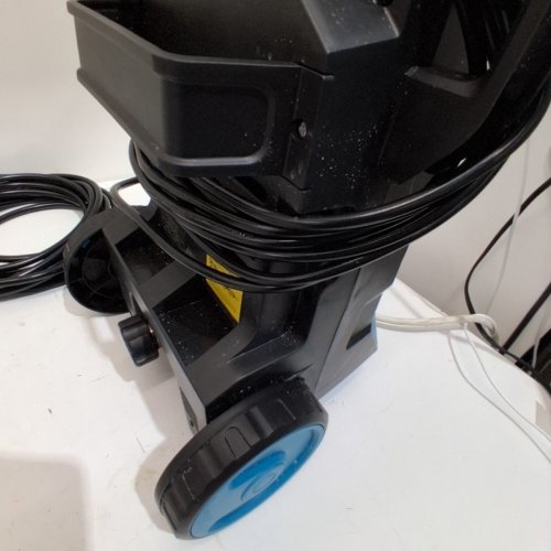 GREENER HIGH PRESSURE ELECTRIC PRESSURE WASHER WITH SOAP CANNON - 23FT HOSE/2.6GPM/4000PSI - BLACK/TEAL BLUE (MODEL: C5) image 4