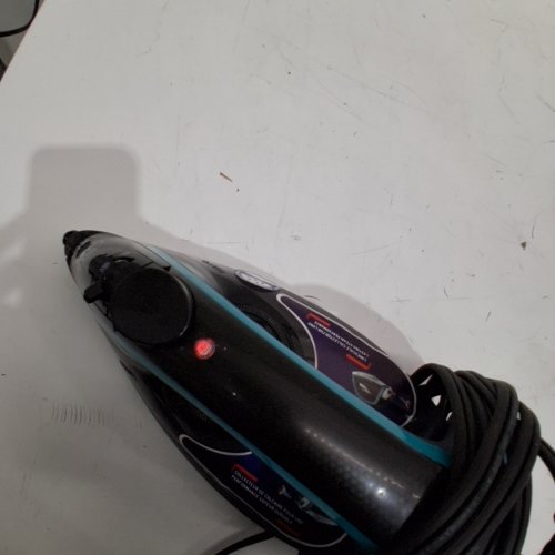T-FAL ULTRAGLIDE PLUS ENHANCED STEAM IRON WITH CALCIUM COLLECTOR - BLACK/TEAL (MODEL: 1980969/FV5871Q0) image 2