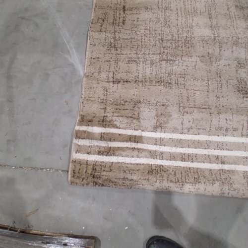 THRESHOLD INDOOR NON-SLIP AREA RUG - 5FT 1" X 6FT 10" - TAUPE/ CANYON CREAM image 5