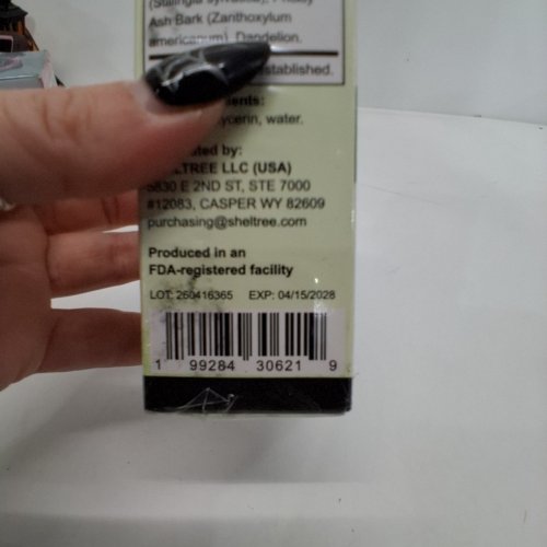 SHELTREE HEALTH LYMPHATIC DRAINAGE DIETARY SUPPLEMENT - 2 FL OZ / 60 ML image 3