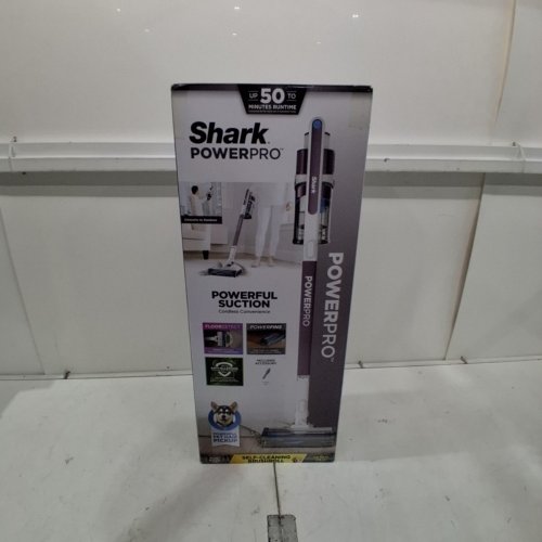 SHARK POWERPRO CORDLESS VACUUM WITH FLOOR DETECT HEPA FILTRATION SYSTEM - UP TO 50 MINUTES RUNTIME - WHITE (MODEL: IZ370HC) image 7