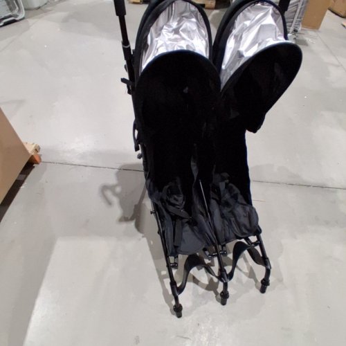 INGENUITY 3DLITE DOUBLE UMBRELLA STROLLER - 50LBS MAX - BLACK -(MODEL:31923) image 2