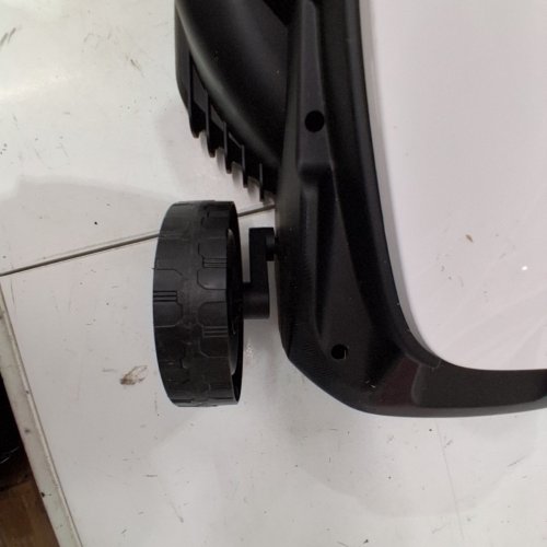 LITHELI U20 HANDY+ ELECTRIC CORDLESS LAWN MOWER WITH 2 BATTERIES AND 13" DECK - 20 V - WHITE/BLACK (MODEL: EGT1000172) image 4