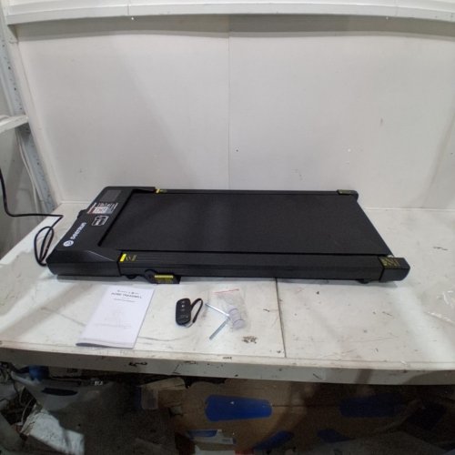 DEERRUN UNDER DESK TREADMILL REMOTE CONTROL WITH INCLINE FOR HOME OFFICE - 2.5HP - 300LBS CAP - BLACK (MODEL: BA09-B) image 3
