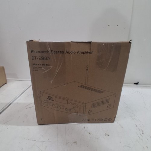 AUDIO STEREO POWER AMPLIFIER BLUETOOTH FM RADIO, HOME AUDIO & VIDEO HOME THEATRE SYSTEM (BT-298A) image 4