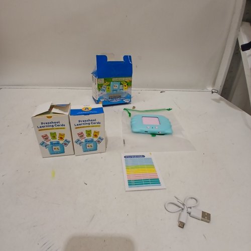 AULLSATY INTERACTIVE TALKING FLASH CARD READER - TURQUOISE image 4
