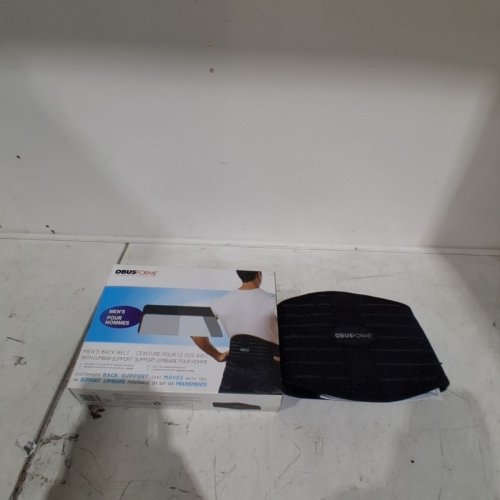 OBUSFORME BACK SUPPORT BELT WITH BUILT-IN LUMBAR SUPPORT BREATHABLE, LIGHTWEIGHT COMPRESSION BAND - L/XL 39" - 45" - (MODEL:BB-ML1-ML) image 2