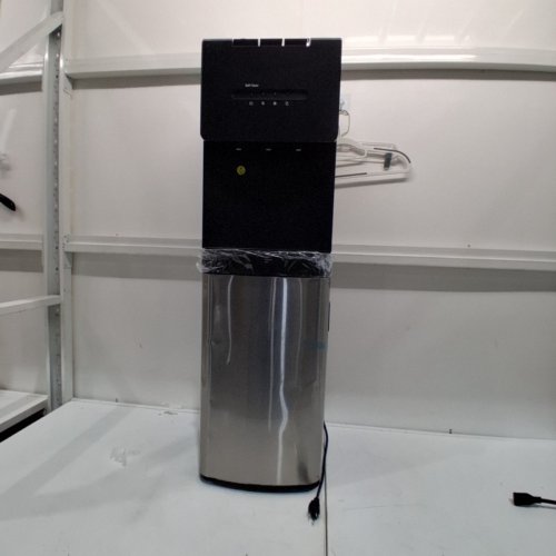 EUHOMY SELF-CLEANING BOTTOM LOADING WATER DISPENSER WITH 3 TEMPATURES - 3 GAL - BLACK/SILVER (MODEL: WC003-X3U) image 4