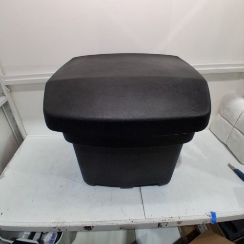 FCMP OUTDOOR SB140-BLK OUTDOOR STORAGE BIN - BLACK - 140L / 37GAL image 2