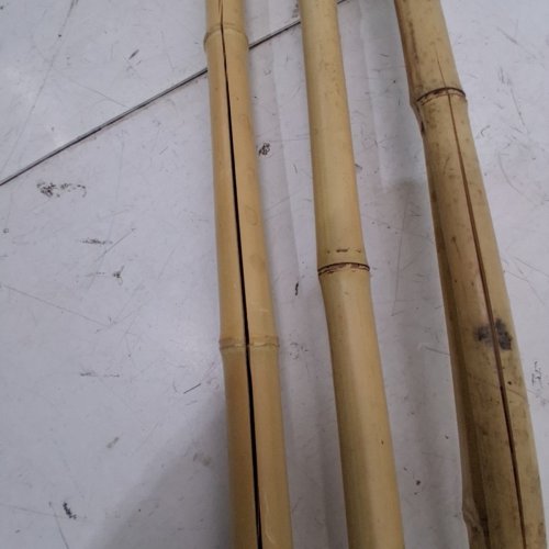 4PK TIKI BRAND WEATHER RESISTANT MOSQUITO REPELLENCY BAMBOO TIKI TORCH - 57" - NATURAL BAMBOO (MODEL: L4000073) image 3