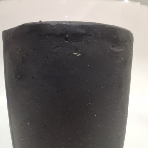 KANTE OUTDOOR DIA ROUND CONCRETE PLANTER - 8.2" - BURNISHED BLACK (MODEL: AF2015022BCD-C70221) image 3