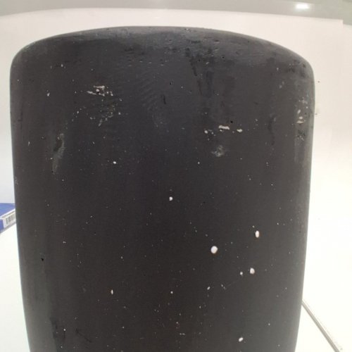 KANTE OUTDOOR DIA ROUND CONCRETE PLANTER - 8.2" - BURNISHED BLACK (MODEL: AF2015022BCD-C70221) image 5