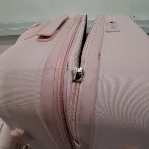 2PC SHOWKOO PRO G-SERIES PC DURABLE HARDSIDE EXPANDABLE LUGGAGE/SUITCASE WITH TSA LOCK DOUBLE WHEELS - 24" & 28" - PINK image 14