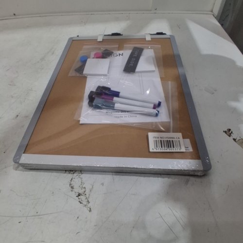 2PK MAGNETIC DRY ERASE BOARD 11" X 14" - WHITE (MODEL: VS009A-CA) image 2
