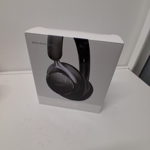 WIRELESS ACTIVE NOISE CANCELLING HEADPHONES - BLACK (MODEL: MS-B13 ANC) image 3