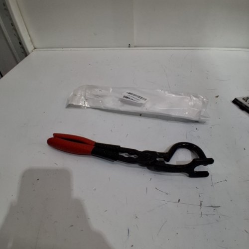EXHAUST HANGER REMOVAL PLIERS - 12" - RED/BLACK image 2