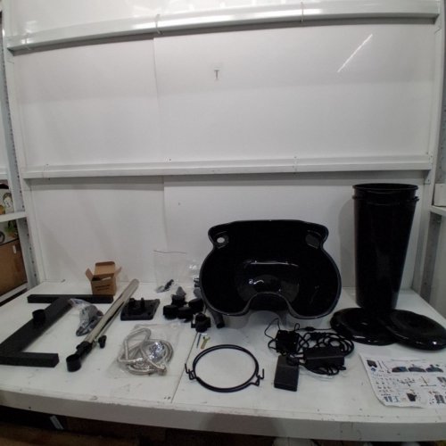 PORTABLE SHAMPOO BOWL HAIR WASH STATION WITH ELECTRIC PUMP - BLACK image 4