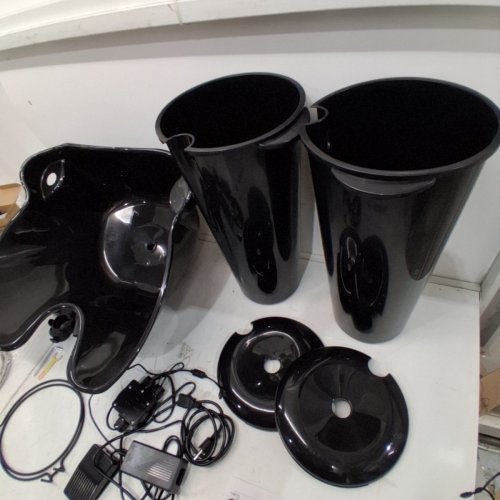 PORTABLE SHAMPOO BOWL HAIR WASH STATION WITH ELECTRIC PUMP - BLACK image 7