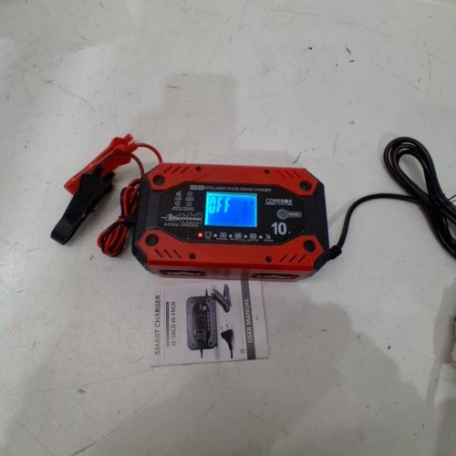 YONHAN BATTERY CHARGER AND MAINTAINER - 12V 10A / 24V 5A - RED/BLACK (MODEL: H-10CD) image 2