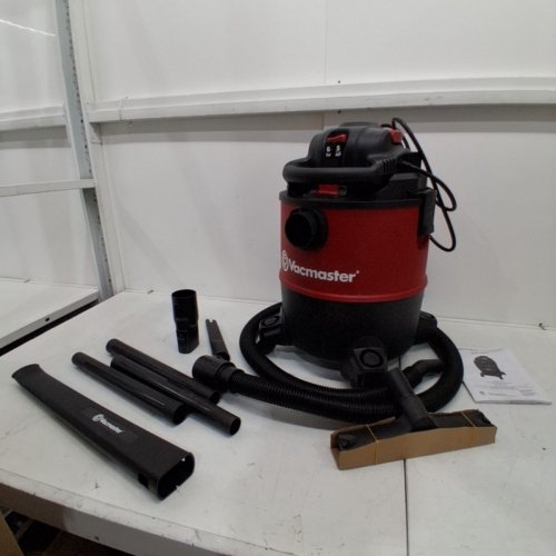VACMASTER WET/DRY SHOP VACUUM WITH POWERFUL SUCTION AND DETACHABLE BLOWER- 1-1/4 " HOSE - 6GAL - 8HP - RED/BLACK - (MODEL: VBVB611PF 1011) image 6