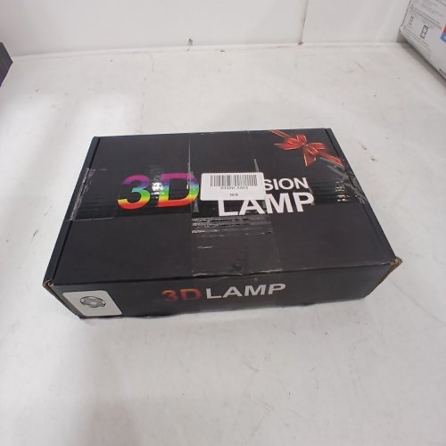 KIDS FOOTBALL NIGHT LIGHT, 3D SOCCER LASER ILLUSION LAMP - BLACK image 2