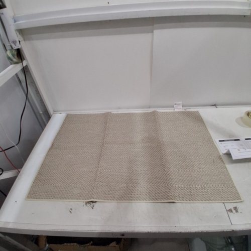 WOVEN ENTRY RUG - 3FT X 2FT - BEIGE image 3
