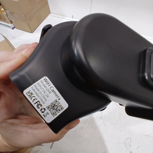 CALUXE WIRELESS SOLAR SECURITY OUTDOOR DUAL LENS SURVEILLANCE CAMERA - 1080P 360° ROTATION - BLACK (MODEL: QW8) image 2