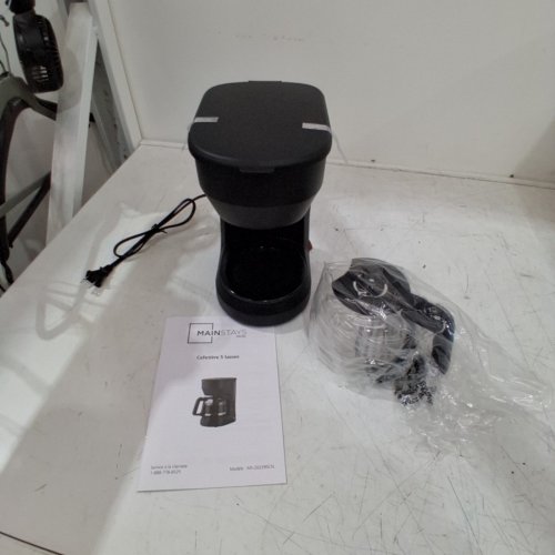 MAINSTAYS DROP COFFEE MAKER - 5 CUP - BLACK - (MODEL: MS-202390CN) image 3