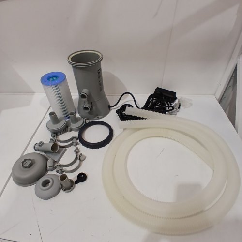 INTEX C530 KRYSTAL CLEAR CARTRIDGE FILTER PUMP FOR ABOVE GROUND POOLS - 530 GPH- GREY (MODEL: 28603EG) image 3