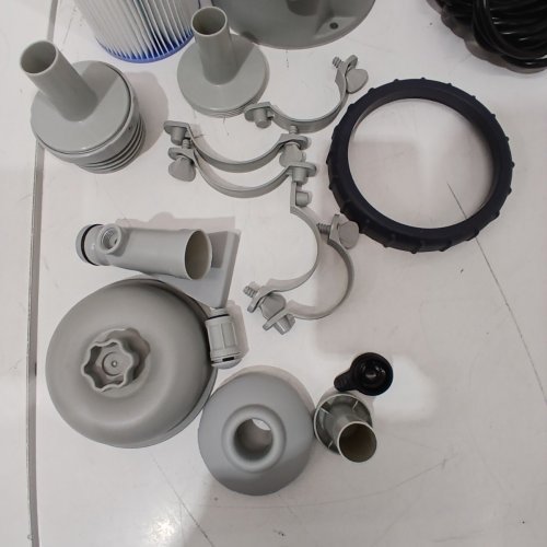 INTEX C530 KRYSTAL CLEAR CARTRIDGE FILTER PUMP FOR ABOVE GROUND POOLS - 530 GPH- GREY (MODEL: 28603EG) image 4