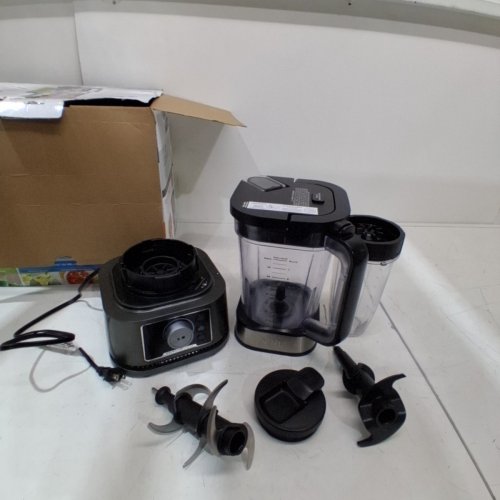NINJA FOODI 3-IN-1 POWER BLENDER & PROCESSOR SYSTEM - 1200W - 72OZ - BLACK (MODEL: SS300C) image 7